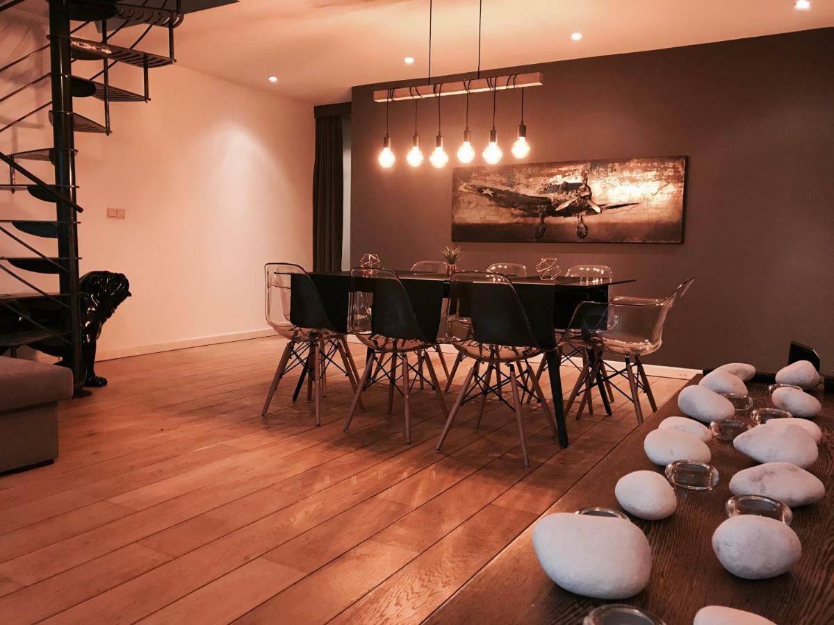 Luxury Loft Duplex Penthouse Of 190M2 & Free Parking ! Apartment Brussels Exterior photo